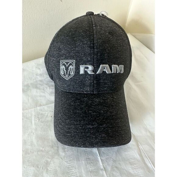 Grey Baseball Hat Cap Dodge Ram - One Size Fits All - Picture 1 of 6